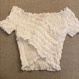 Off The Shoulder Crop Top